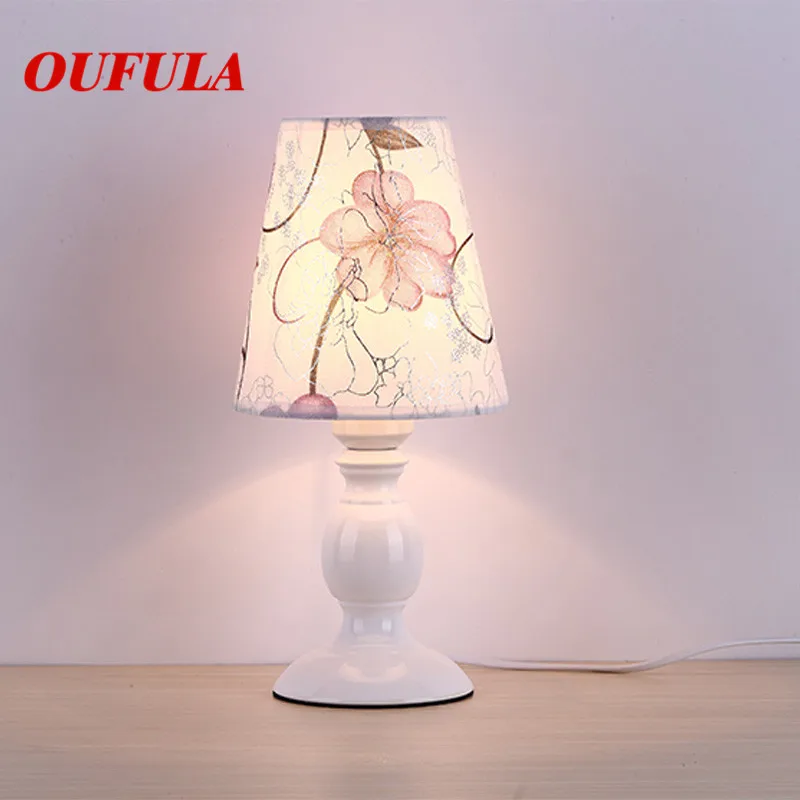 

Table Lamp Desk Light Modern Contemporary Office Creative Decoration Bed LED Lamp Fabric for Foyer Living Room Bed Room Hotel