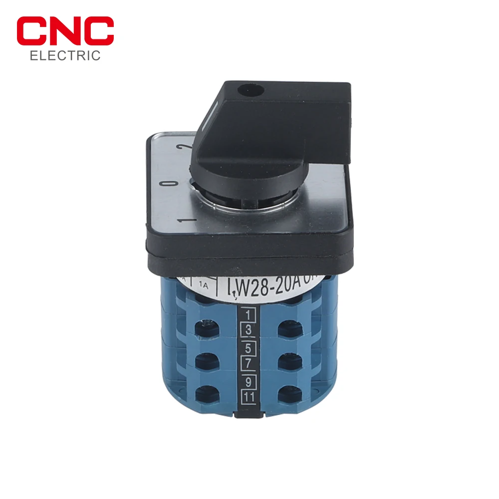 CNC 1 шт. Φ 5-20A 220V универсальный переключатель 3 позиции узла реверсивный