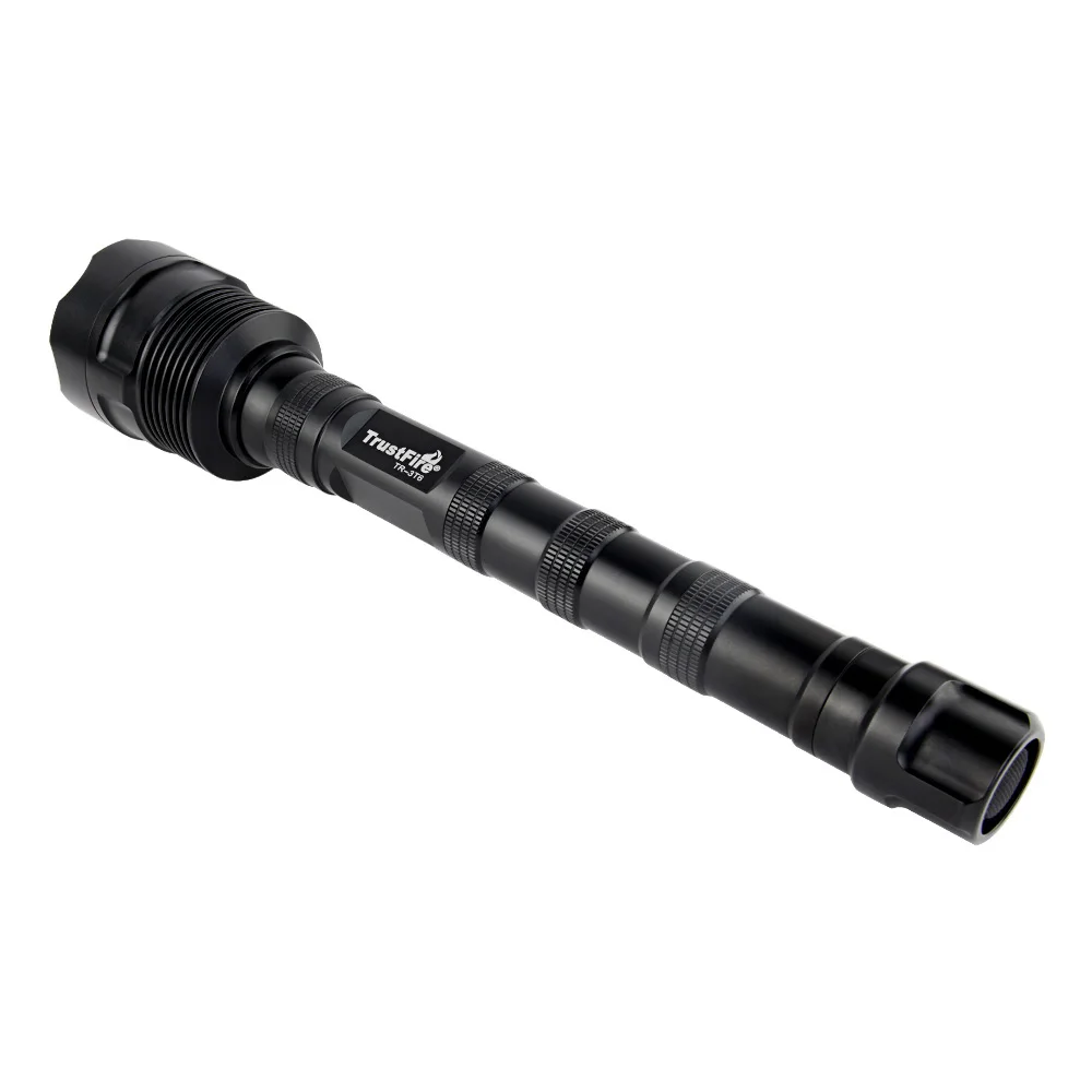 2 Piezas Linternas LED Alta Potencia 30000 Lúmenes, Linterna LED Recargable USB Táctica Militar