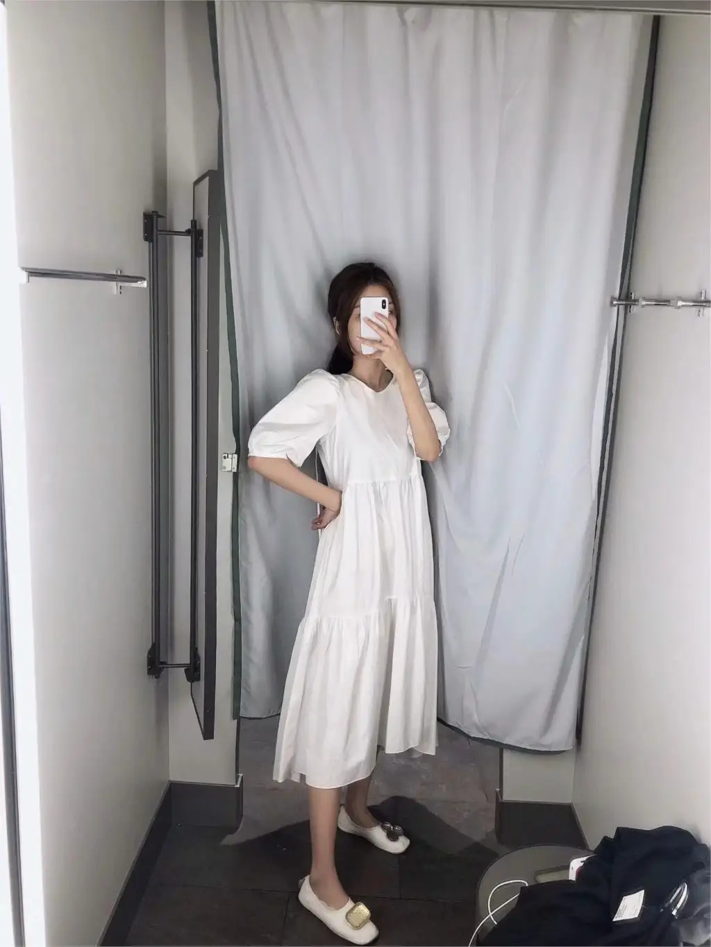 Винтажное белое Плиссированное длинное платье boho женское летнее платье Элегантное свободное Повседневное платье с коротким рукавом ретро корейское vestidos