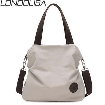 

Fashion Canvas Women handbag Simple Portable ladies Hand Bags Literary Shoulder Bag For Teenage Girls Large Capacity Travel Bags