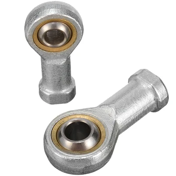 

New 8/10mm Steel Ball Joint Rod End Bearing Oscillating Bearing M6 M8 M10 Hand Rod End Joint Bearing For Hydraulic Cylinder