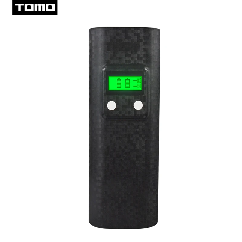 TOMO flash light 18650 зарядное устройство светодиодный дисплей заряда батареи powerbank K2