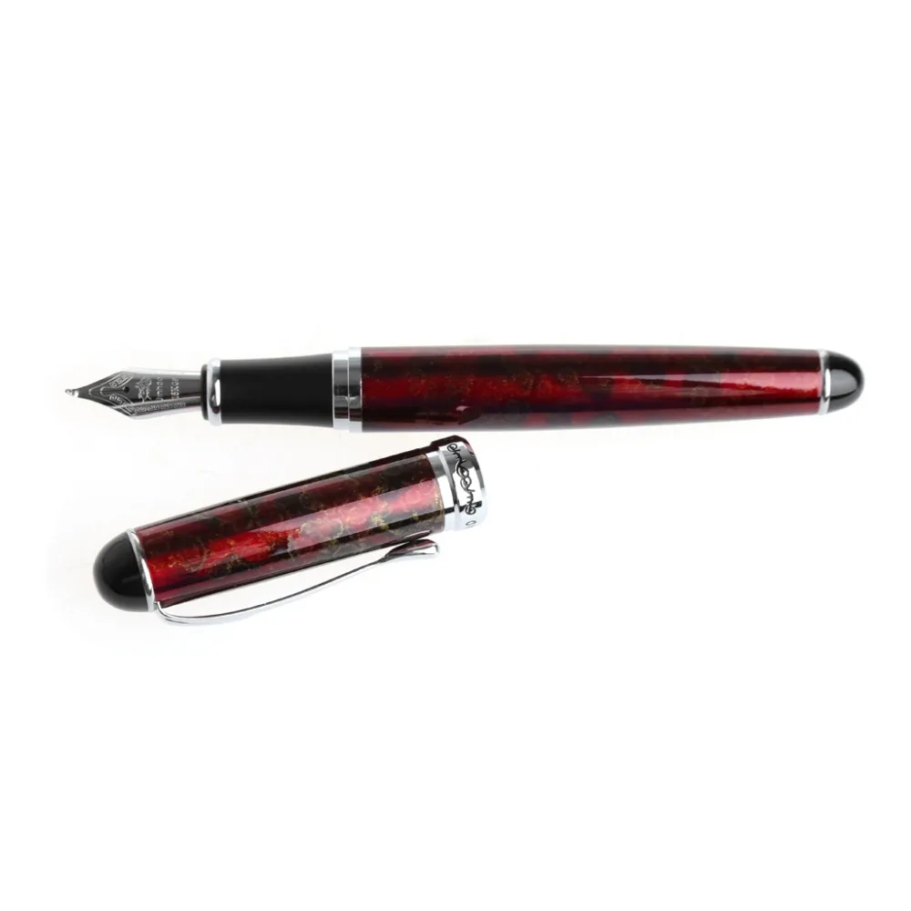 JINHAO X750 художественная авторучка Pull-type колпачок изогнутый-наконечник для письма живопись подарок