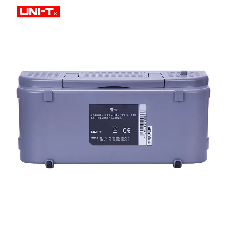 UNI-T UTD2052CEX цифровой накопитель осциллографы 2CH 50 МГц 1Gsa прицел метр 7 дюймов широкоформатный ЖК-дисплей USB OTG интерфейс