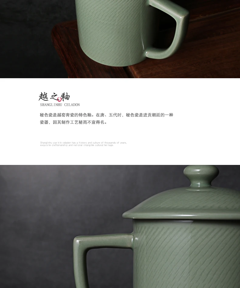 Ручная работа гончарная китайская чашка для чая чайная чашка блюдце набор творческие керамические чашки Расширенный фарфор для послеобеденного чая чашка