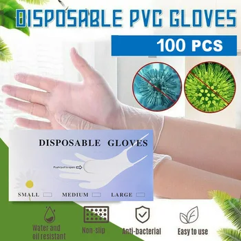 

Fashion leisure and entertainment adult 50 PCS Rubber Comfortable Disposable Nitrile Gloves Purchasing Free shipping h4