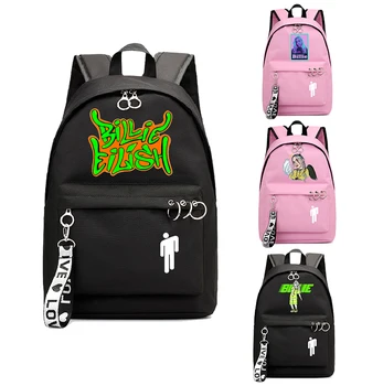 

Pink Backpack Women Billie Eilish Backpack School Bags for Teenage Girls Bookbag Korean Backpack Travel Backpack Laptop Bag Pack