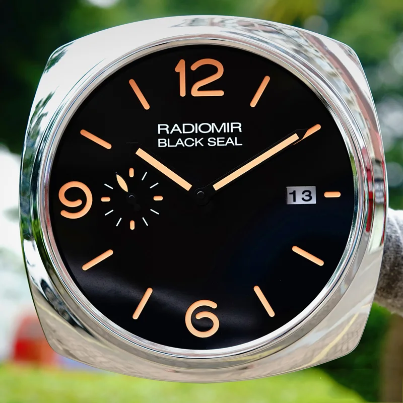

Metal Art Watch Clock Luminous Function Top Quality Watch Home Decor Wall Clocks with Corresponding Logos Cosmograph Series