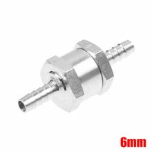 

6/8/10/12mm Check Valve Aluminum One-way Check Valve Fuel Water Vapor/air 0.2-6 Bar Check Valve For Fuel Systems For Automobiles