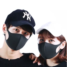 Противопылевые маски для велоспорта зимние мужские женские уличные беговые велосипедные бейсболка для езды и походов беговые полумаски тренировочные черные