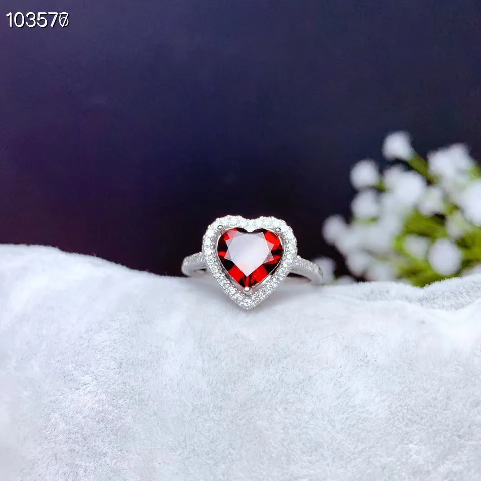 Gold Heart Ring Protect For Women Elegant White And Red CZ Jewelry From  Huierjew, $1.06 | DHgate.Com