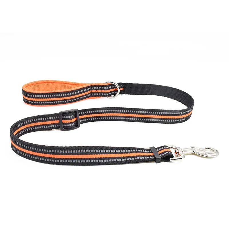 Nylon Pet Dog Collar Reflective Breathable Mesh Dog Collars and Leash Set Small Medium Large Dog Training Rope Puppy Collar 