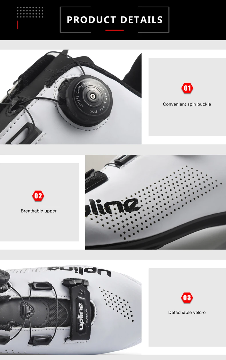 Road cycling shoes sapatilha ciclismo men riding bike sneakers self-locking breathable ultra-light women road cycling shoes