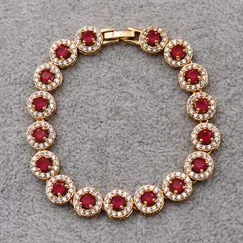 

Trendy Bohemia Jewelry accessories fashion bracelets green round zircon for women's Wedding anniversary gift accessories