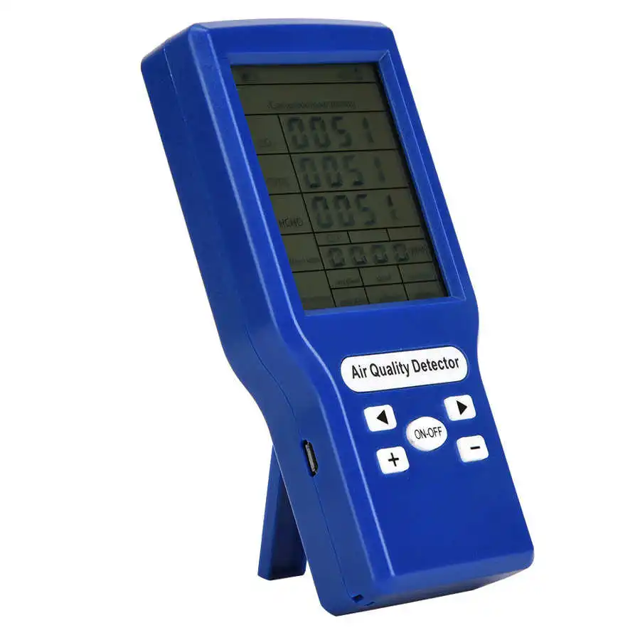 CO2 ppm метр HCHO TVOC детектор углекислого газа анализатор качества воздуха