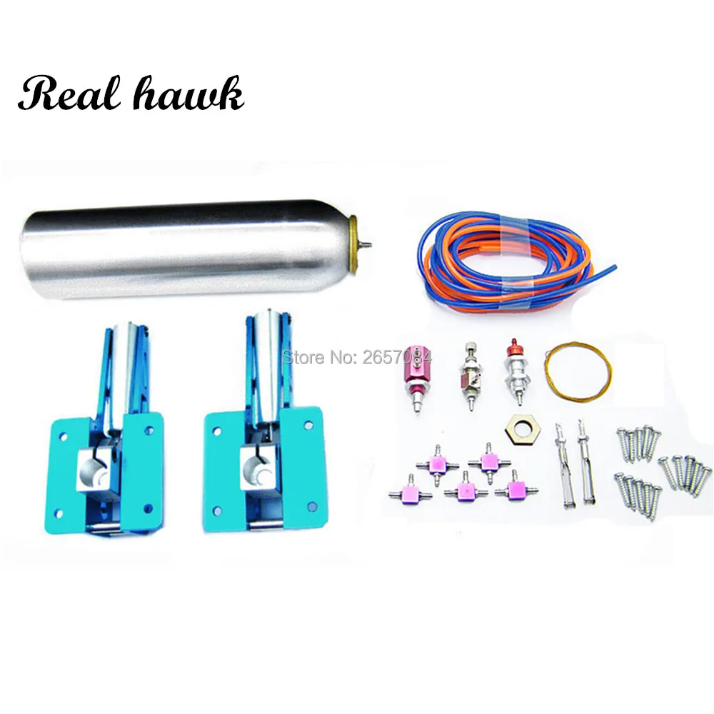 1 set Pneumatic landing gear (D6.0) two-pack unidirectional  (excluding barometer) FOR Remote control aircraft model parts