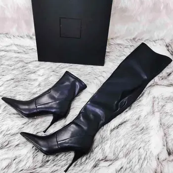 

2020 New Winter Women Boots High Heels Luxury Shoes Women Boots
