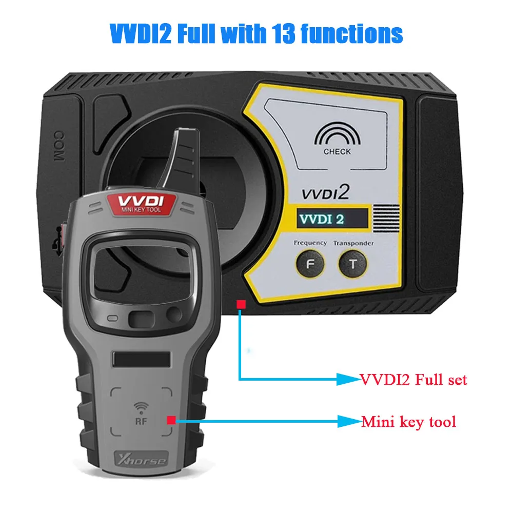 Программатор ключей Xhorse VVDI2 полная версия v6.6.6 13 авторизаций vvdi mini - Цена: 123 956,63 руб.