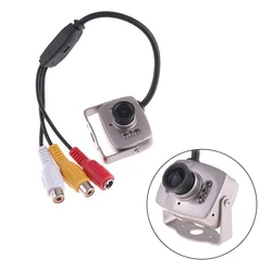Câmera com fio mini com lente de cor de segurança em casa à prova dwaterproof água para casa e escritório ângulo de 90 graus vista à prova dwired água com fio cam
