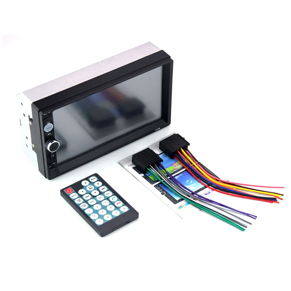 2 din car radio 7 HD Player MP5 Touch Screen Digital Display Bluetooth Multimedia USB 2din Autoradio Car Backup Monitor
