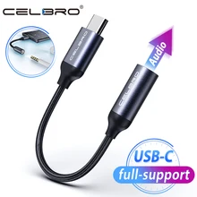 Usb type C до 3,5 мм разъем для наушников Aux аудио кабель адаптер для Oneplus 7 pro Xiaomi Mi 9 8 se samsung Note 10 Tipo c USB адаптер