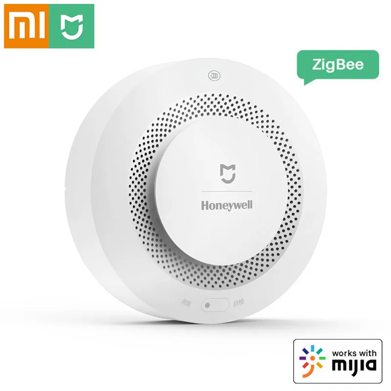Детектор дыма Xiaomi Mijia Honeywell независимый фотоэлектрический индукционный пожарный