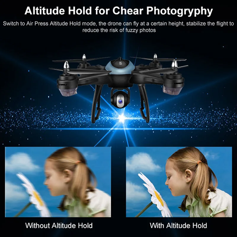 FFYY-Hd Fpv Flight Rc Дрон Gps Wi-Fi Fpv Rc дроны высота удержания Waypoint точка интерес Следуйте один ключ возврата Квадрокоптер