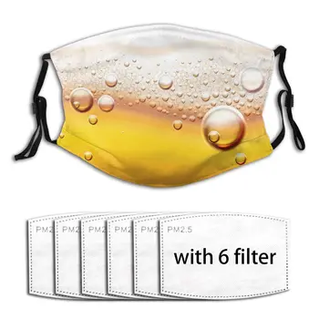 

Light Beer Reusable Breathable Anti-Pollution Woman Men Mouth Mouth-muffle Organizer Dust Mouth Masks cover With filter