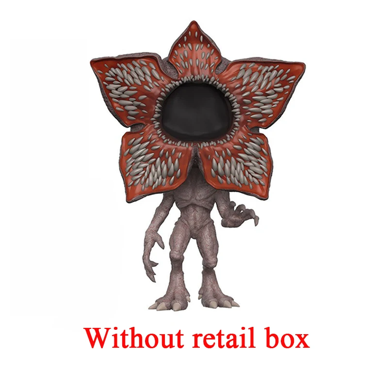 Demogorgon Nobox Очень странные дела, Дротика одиннадцать Dustin снежок танцевальная Стив демогоргон винил-трансформаторы приобретаемые форму игрушки для детей Рождественский подарок - Цвет: Demogorgon Nobox