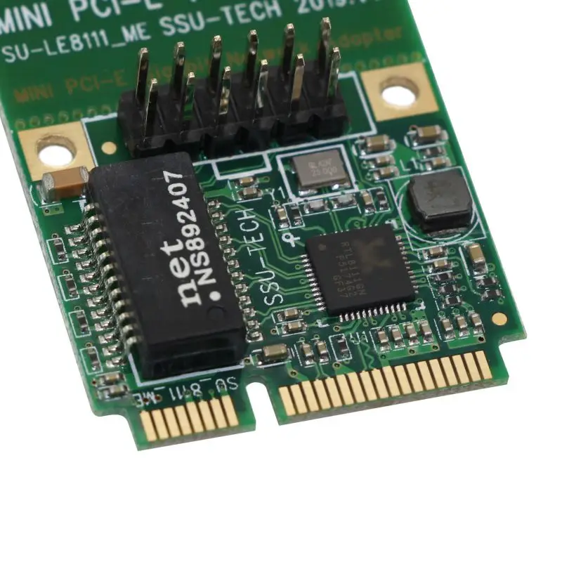 Удобный практический бренд SSU настольный компьютер мини PCI E автобус интерфейс RJ45