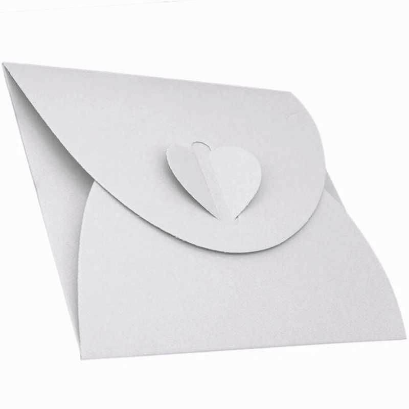 50 шт крафт-бумага конверт мешок Персиковое сердце один кусок загружен Западный стиль ретро стиль пакет