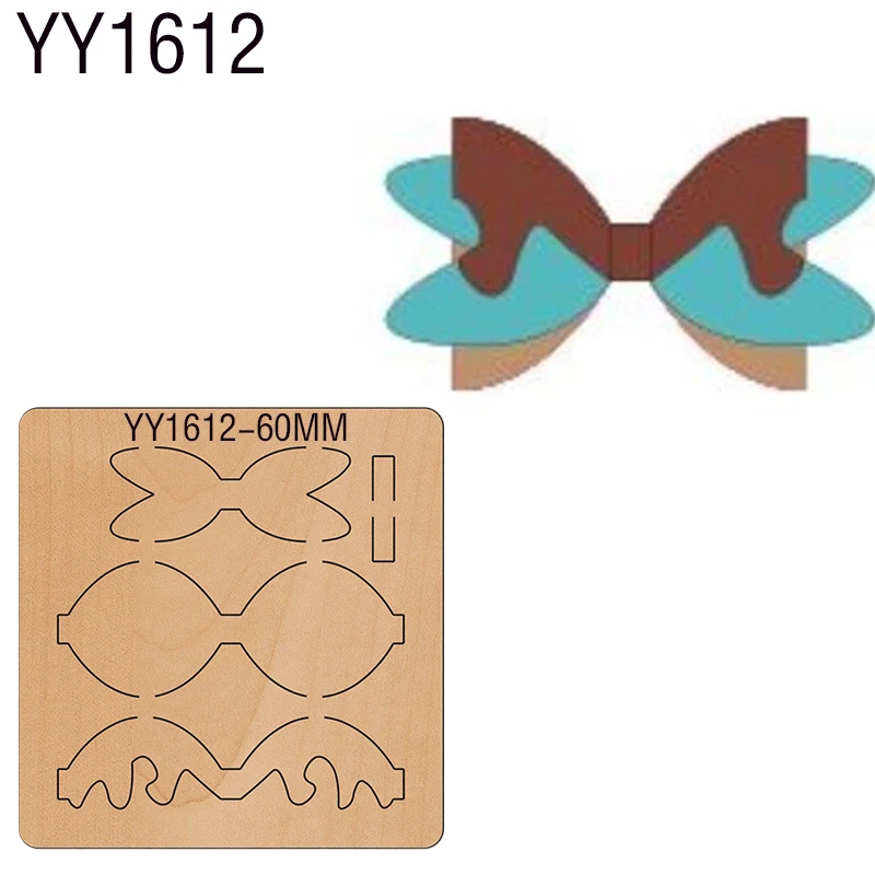 

New bow mold knife model YY1612is suitable for all cutting machines on the market die cuts