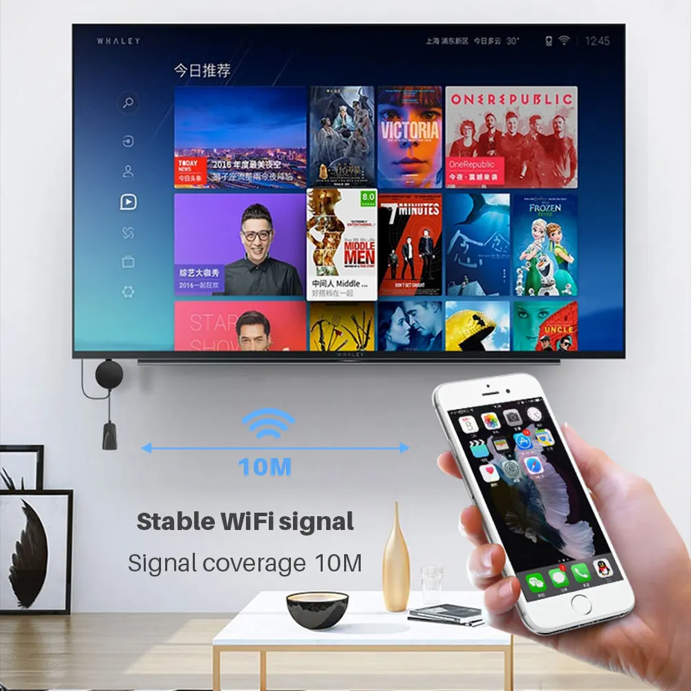 Miracast Android TV Stick MiraScreen G7