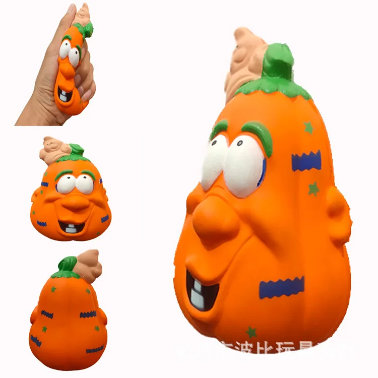 

Cross Border Toy Pu Memory Foam Pumpkin Pu Memory Foam Halloween Pumpkin Pressure Reduction Toy CHILDREN'S Toy Gift