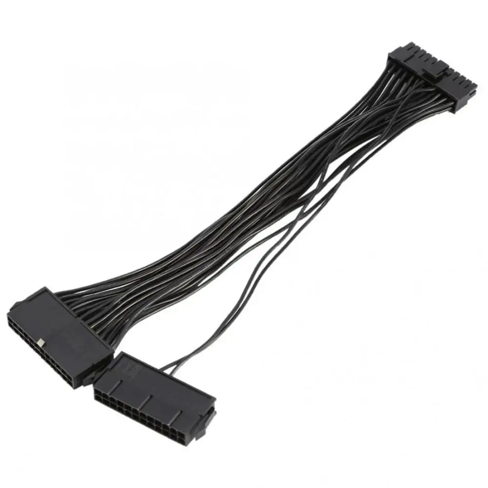 30cm ATX 24Pin 20+4pin Power Supply Synchronizer Dual PSU Power Supply Adapter Cable For Mining Miner New Upgrade