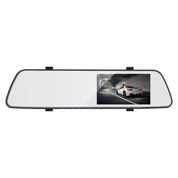 

1080P Car rear dash Camera mirror recorder car black box with Rear View Camera 480P