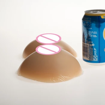 

Artificial Silicone Breast Forms 500g/pair Fake Boobs False Silicone Crossdresser Transgender Enhancer Implant
