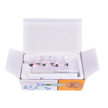 

1 Set /6pcs Vacuum Device Suction Cups Medical Sucker Magnetic Treatment Apparatus Banks Body Massage Cans