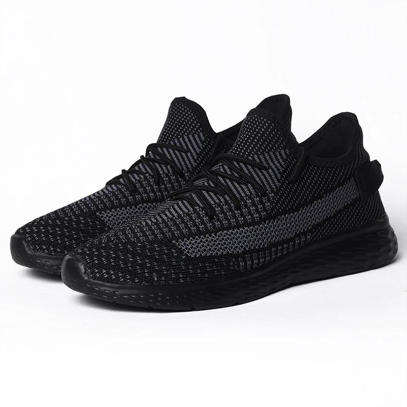 Large Size 39-48 Men Breathable Running Shoes Outdoor Lace Up Comfortable Sport Professional Lightweight Sneaker | Спорт и