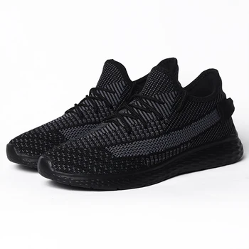 

Large Size 39-48 Men Breathable Running Shoes Outdoor Lace Up Comfortable Sport Shoes Professional Lightweight Sneaker