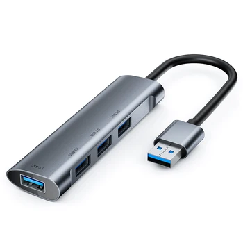 

Multi USB 3.0 Hub USB Splitter High Speed 4 Ports All In One USB 3.0 Expander For Laptop PC Computer Accessories