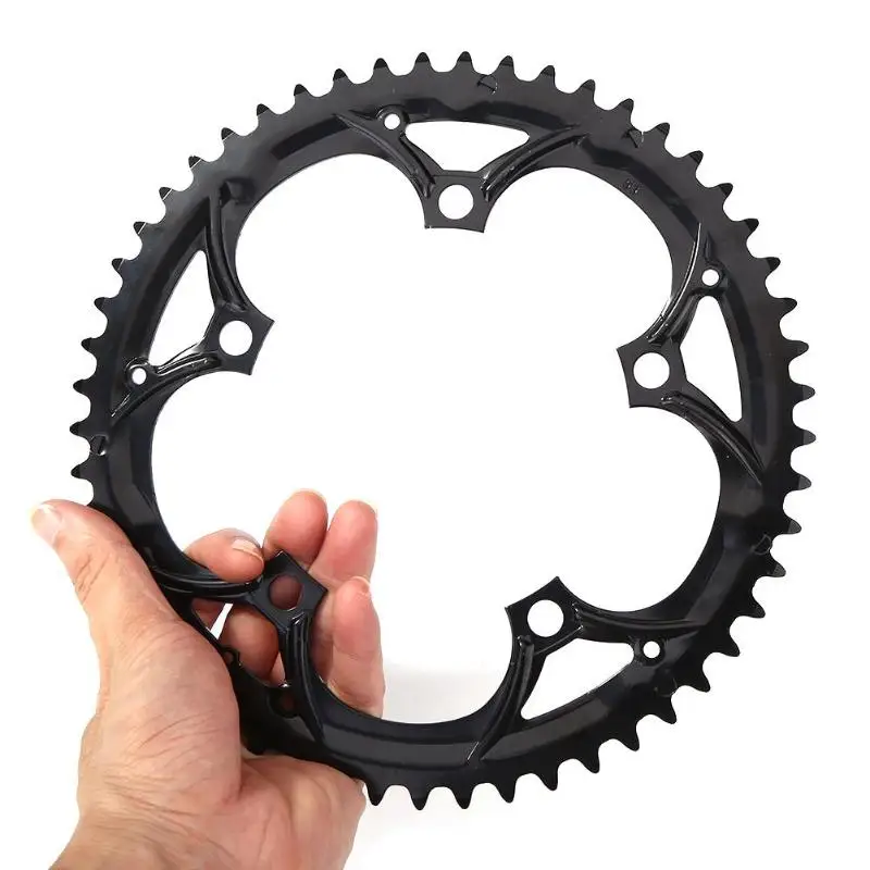 Plateau Chaîne Vélo 130 BCD 42-60 Dents 5 Bras - Acier Universel + Vis