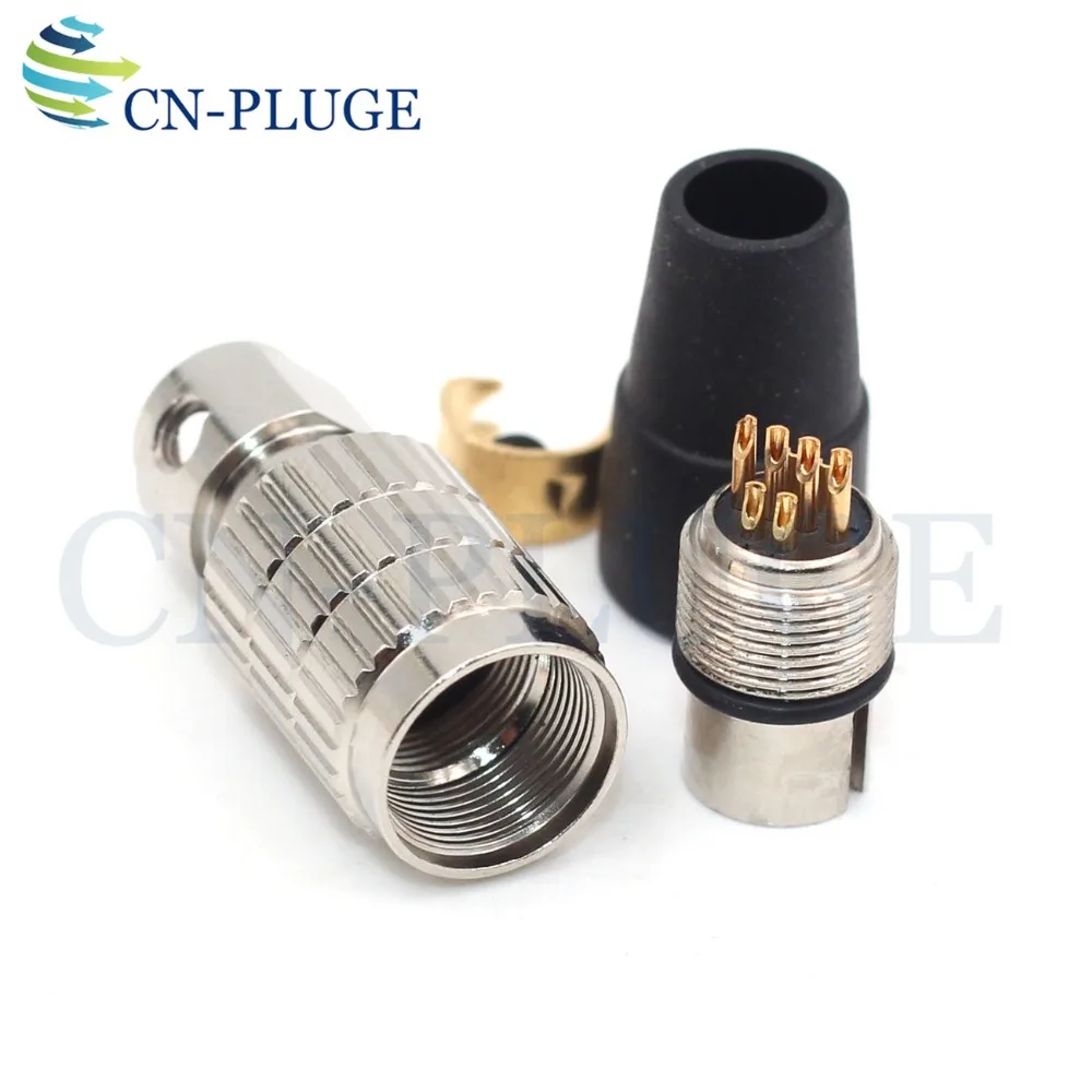 8 pin типа «папа» Plug& муфтовый стыковочный переводник хироз разъем HR25-7TP-8P HR25-7TR-8S Камера Мощность разъем
