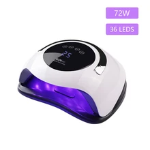 SUN BQ 5T 72W Высокая Мощность Сушилка для ногтей быстрая отверждение скорость гель-светильник для ногтей Светодиодный УФ-лампы для всех видов гель с таймером умный датчик