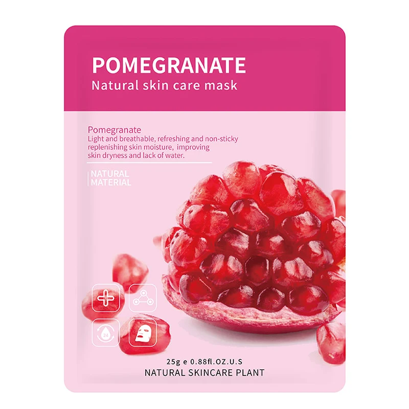 Маска для лица с фруктами 6 стилей маска фруктов чернил алоэ вера гранаты огурецы