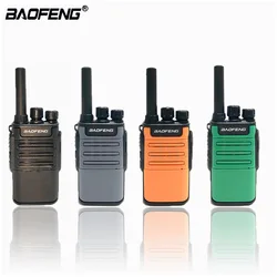 Baofeng – Mini walkie talkie Portable, UHF, longue portée, Radio amateur bidirectionnelle, Communication manuelle, tendance 2021, BF V8 