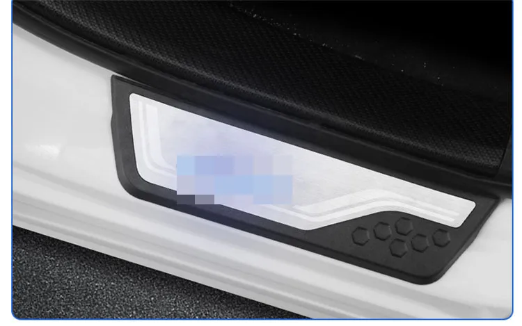 Для FIT Honda CR-V CRV автомобильный Стайлинг из нержавеющей стали светодиодный порог накладки автомобильные пороги протектор