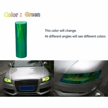 

7 Color Car Headlight Taillight Fog Light Sticker Tint Protector Film Wrap Decal Durable And Practical