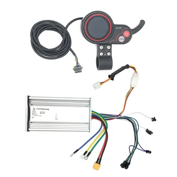 

YunLi 60V 45A Scooter Controller and Display Accelerator for Dual engines electric scooters LH-100 display mother board